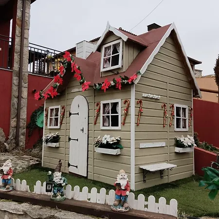 La Casita Roja-familia, Piscina, Jacuzzi, Barbacoa, Mascotas 빌라 *