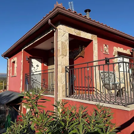 La Casita Roja-familia, Piscina, Jacuzzi, Barbacoa, Mascotas